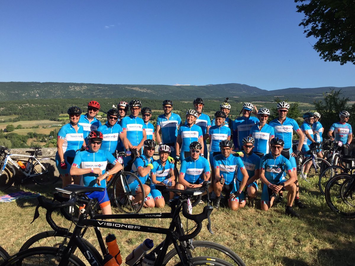 deelnemer @WTGMalaga2017 promoot orgaandonatie door beklimming Mont Ventoux met team van <a href="/GTCumcg/">UMCG Transplantatie</a> ism <a href="/Transplantoux/">Transplantoux</a>