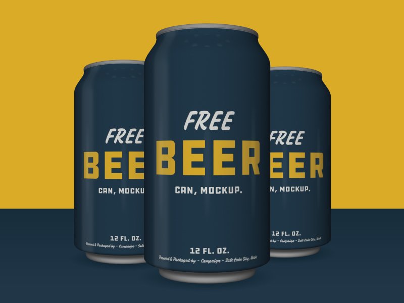 psdblast's tweet image. Dreaming of Friday beers? We’ve got you sorted with this handy beer can mockup psd! psdblast.com/free-beer-can-… #graphicdesign #beer