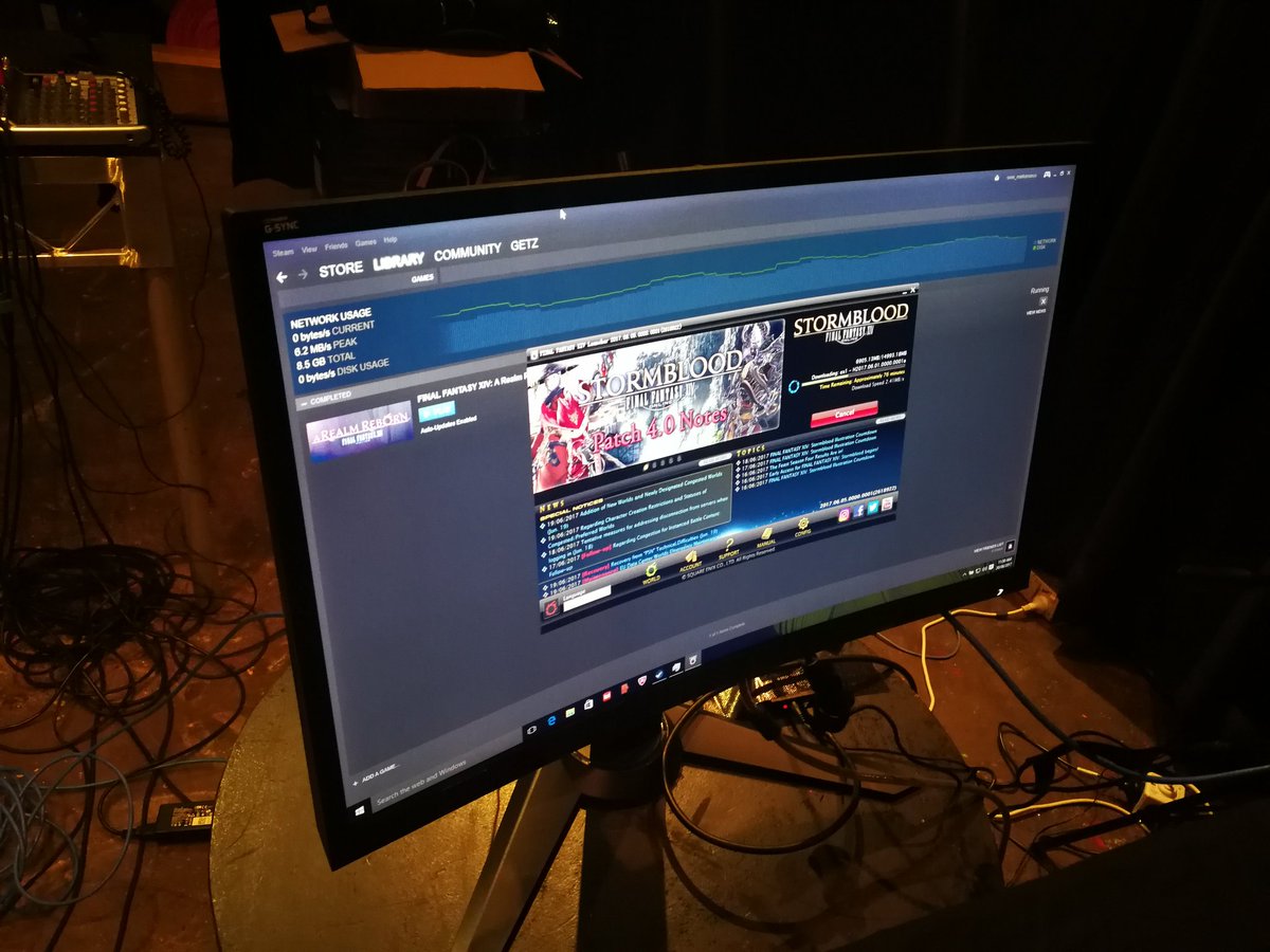 PhidMcAwesome's tweet image. Was awesome to be with @LenovoANZ , supporting the Aussie launch of #FFXIVStormblood !