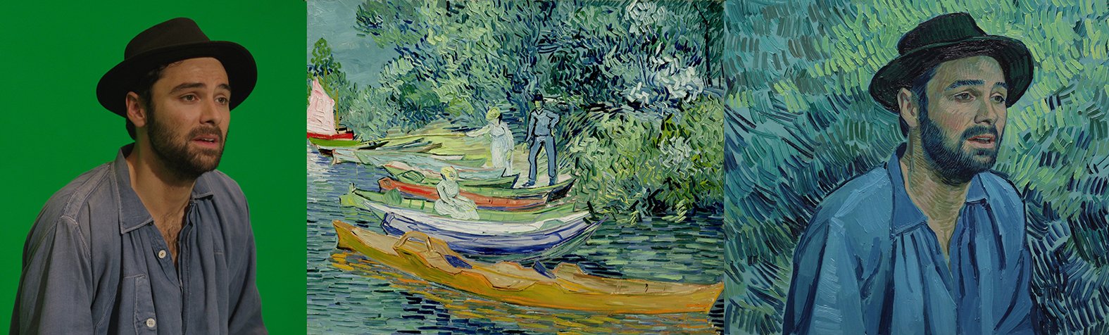 Happy Birthday today to Aidan Turner, Loving Vincent\s Boatman:  