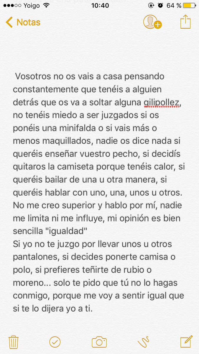 rebe_eletecu's tweet photo. Ojalá respetéis TODOS, mujeres y hombres como exigís ser respetados. https://t.co/mrnfLjaPSX