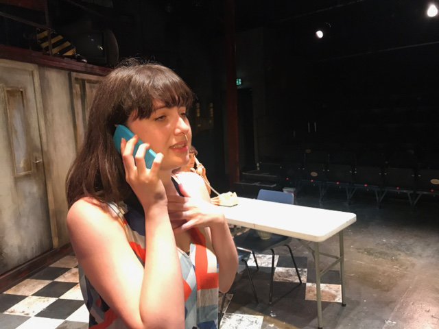 suzettecoon's tweet photo. VEGAN VISITING, spectacularly brought to life by Jaclyn @jacbradley
Wowza!
w. @RebecaRayne & @TracyWiles
part of #9plays @swkplay https://t.co/uHm2KZrWzk