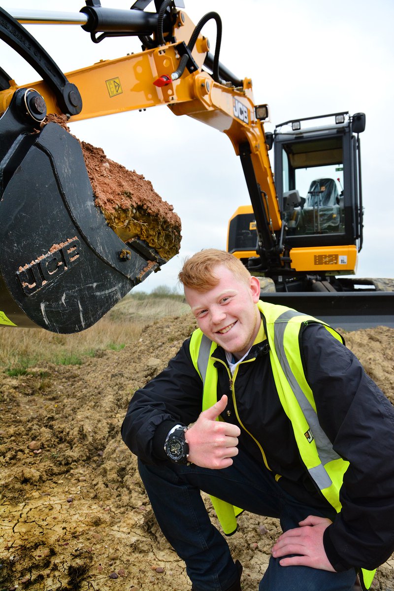 We invited Drew, <a href="/NSPCC/">NSPCC</a> Young Campaigner, to break the ground on this year's JCB Mud Run course! It's safe to say he enjoyed himself...