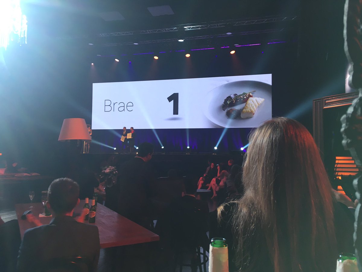 No.1 has been revealed...A big congratulations to <a href="/BraeRestaurant/">Brae</a>! #afrtop100restaurants