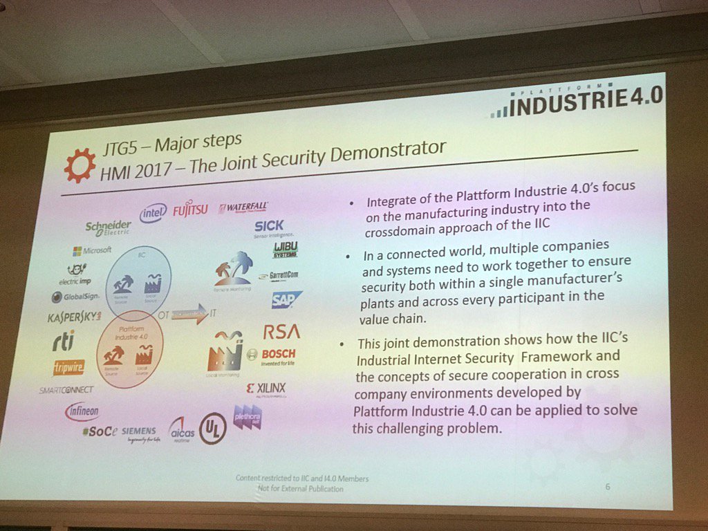 WibuSystems's tweet image. Did you miss the joint security demonstration at #HMI17? Join us at the @IOTSWC