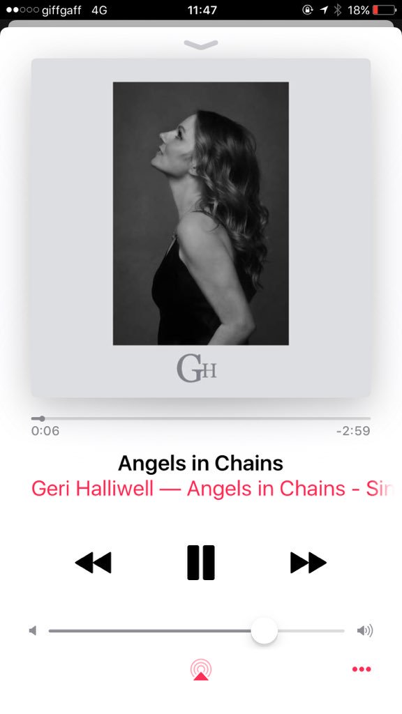 Geri Halliwell Angels In Chains Chart