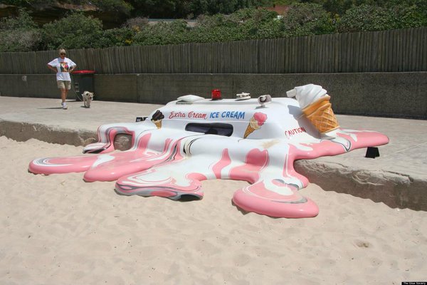 Even the ice-cream vans are struggling...... #heatwaveuk #heatwave