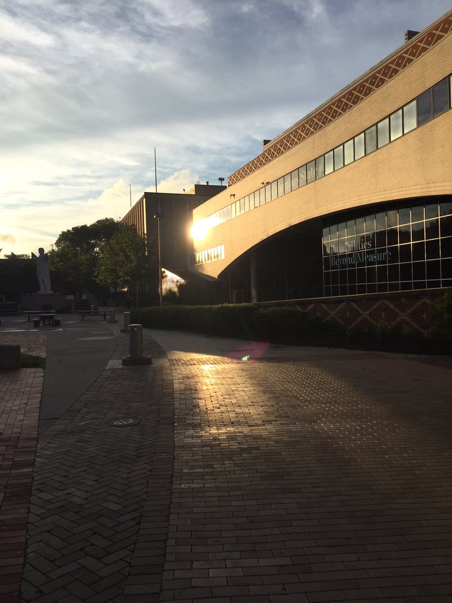 lstowejones's tweet photo. Early morning on campus has me like 😍. College Success Express starts today #CStateReady https://t.co/1jq3yzNNCC