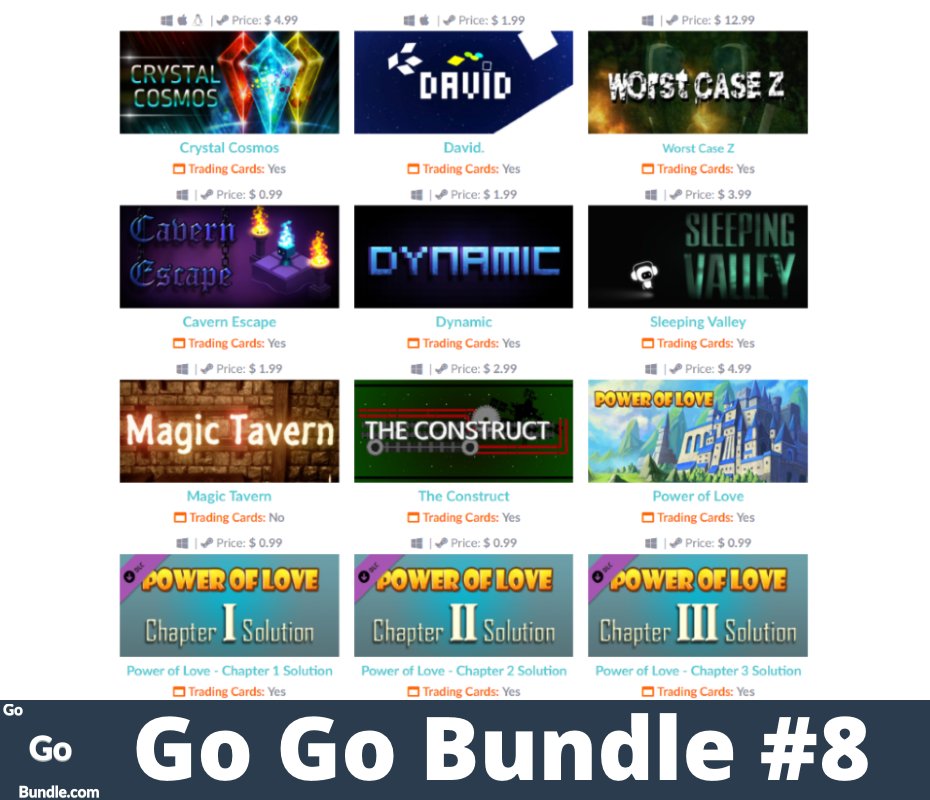 gogobundle's tweet photo. [Share &amp; Support Please] #GoGoBundle #Bundle #8 is Here for $1.99 https://t.co/kJR9WWumEV #steam #game #indiegame #indiedev #deal https://t.co/nVIh5EH4Cg