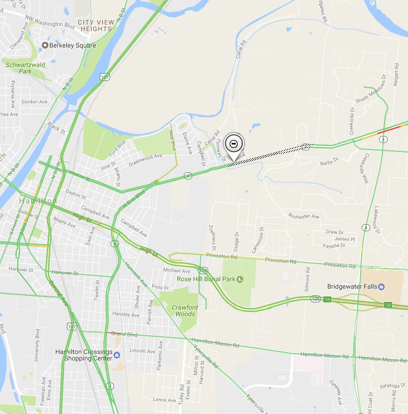 FOX19Shae's tweet photo. Route 4 is still closed both ways. Alternate routes should be considered @fox19 @CincyTraffic19 https://t.co/4EVHhD3L51