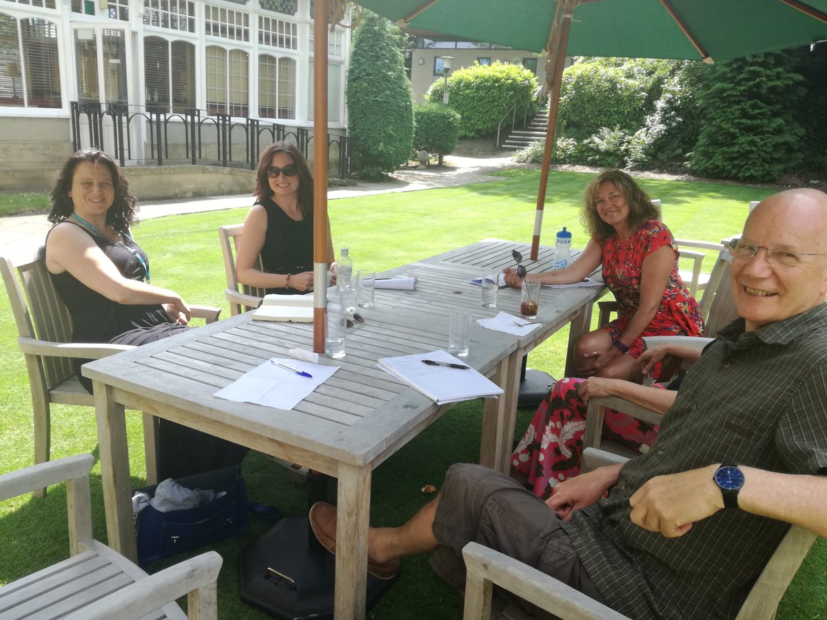 c_morrison's tweet photo. This is the way to have an Away Day, great discussions in a beautiful location @BradfordPsychol @UniofBradford https://t.co/zA3SQcRc0O