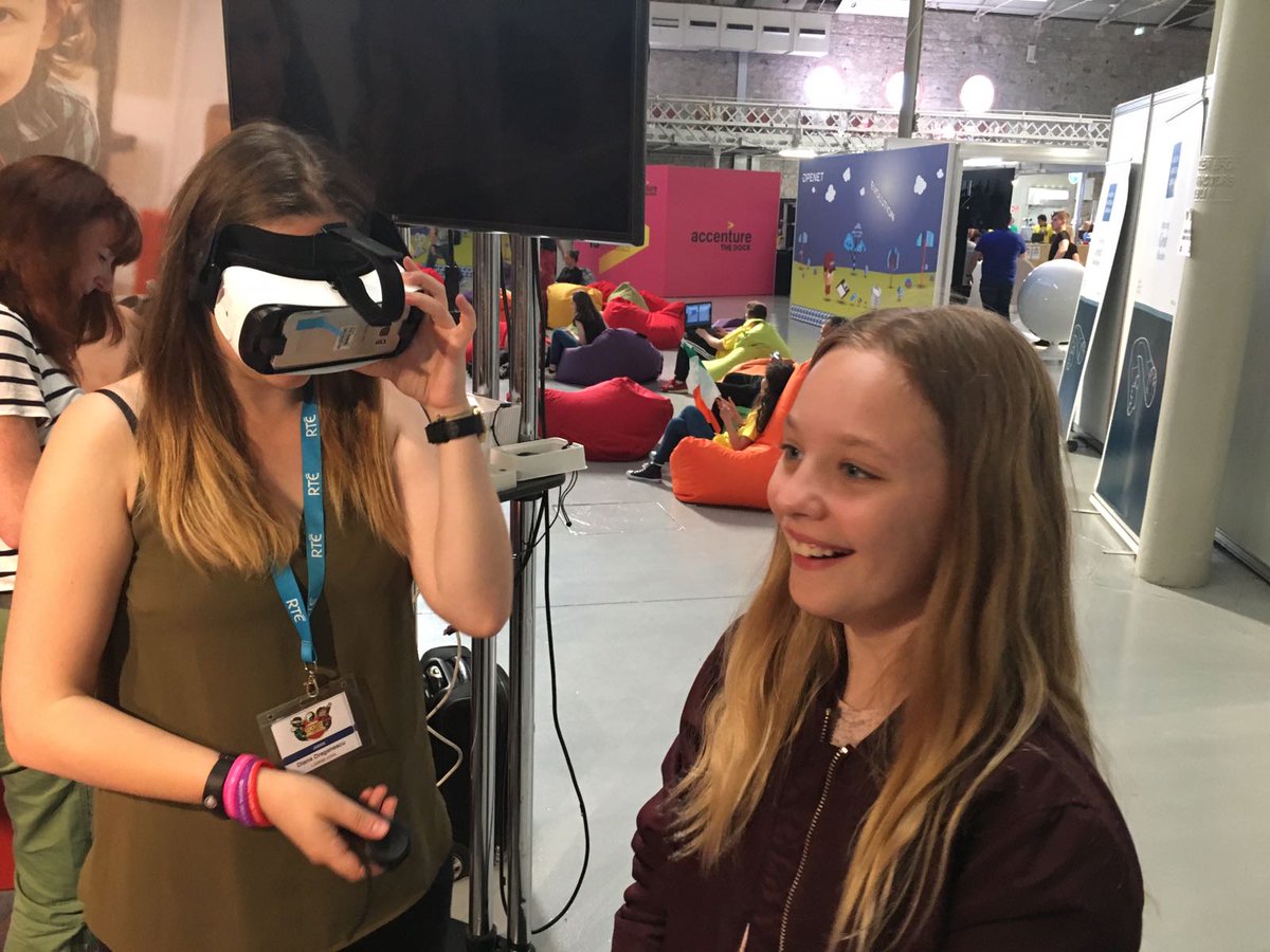 EoinKCostello's tweet image. Our Monika and I had a fantastic time at @CoderDojo @coolestprojects on Sat meeting our heroes & seeing great projects from across #Ireland