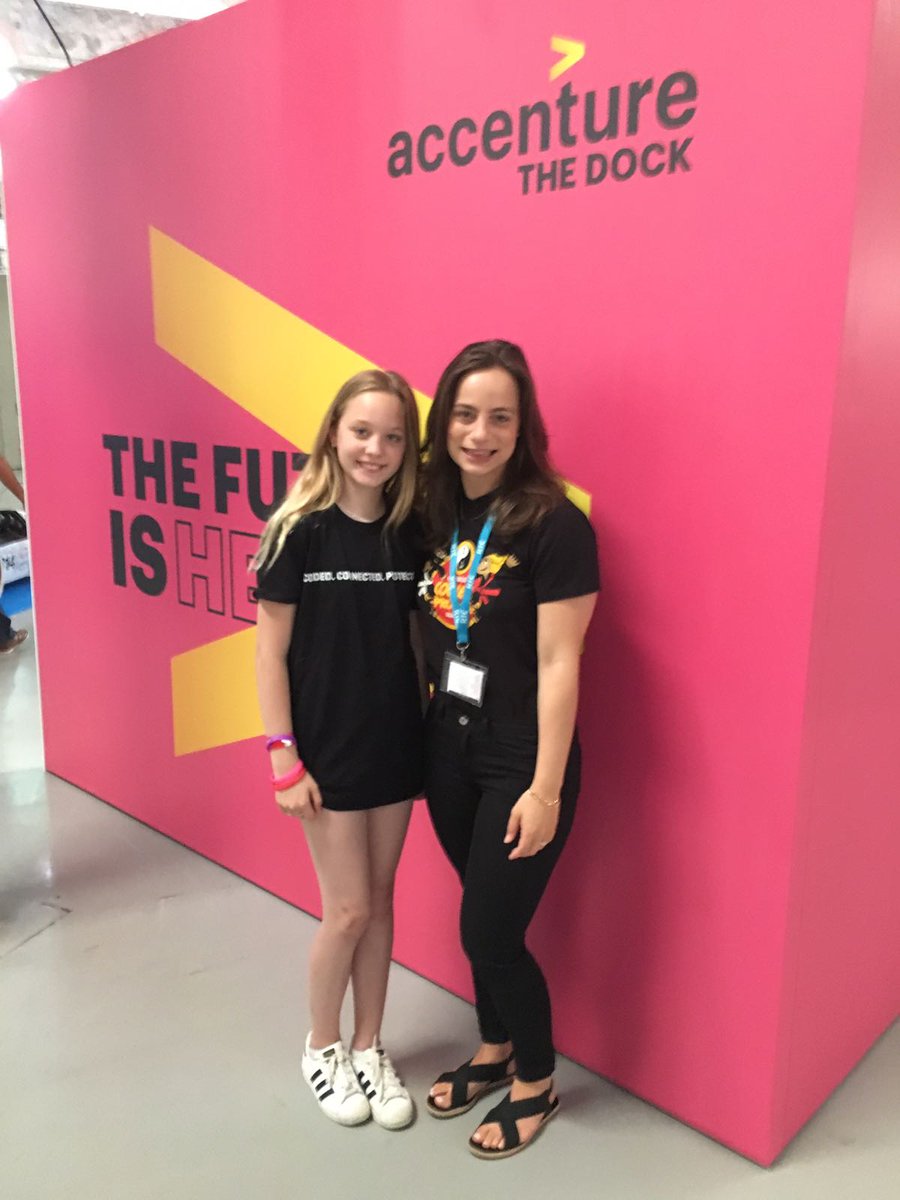 EoinKCostello's tweet image. Our Monika and I had a fantastic time at @CoderDojo @coolestprojects on Sat meeting our heroes & seeing great projects from across #Ireland