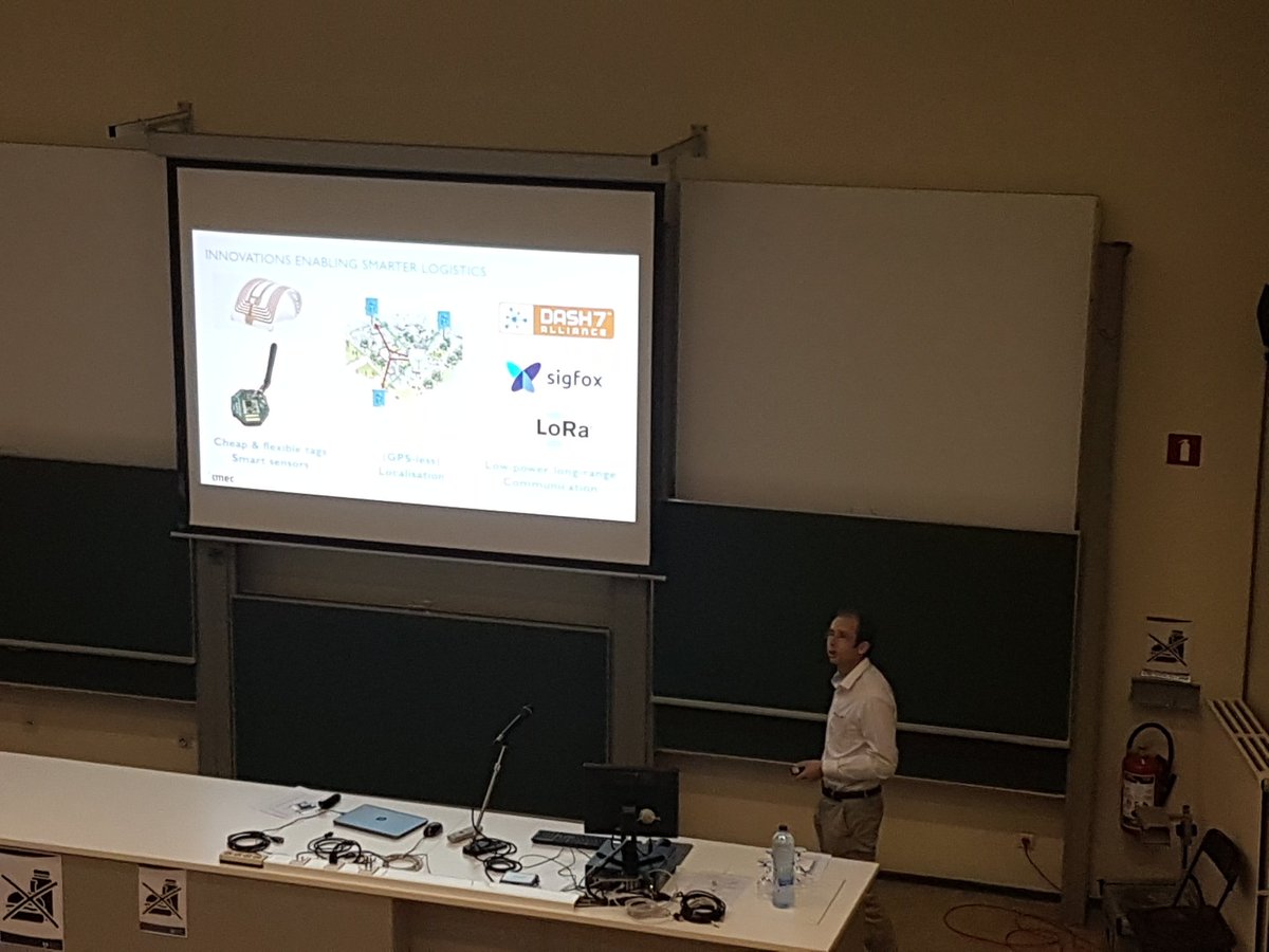 maartenweyn's tweet photo. kris hermus is kicking off the #wirelesscommunity of @imec_int hosted by @UAntwerpen https://t.co/pAgIE62AJn