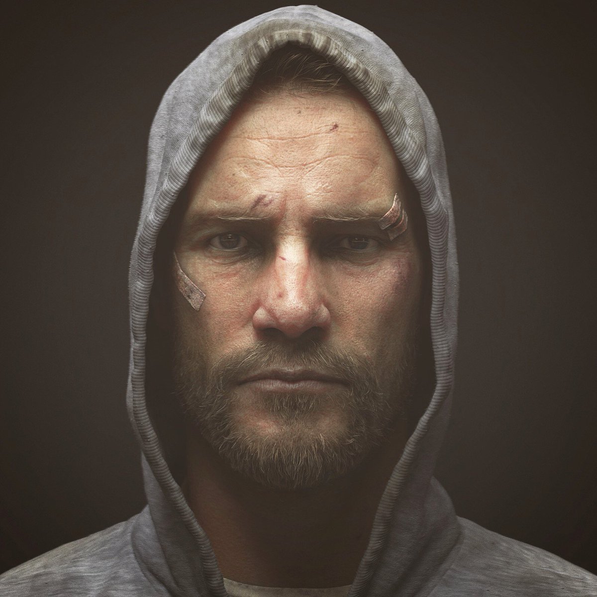 tutorials3d's tweet photo. Hooded fighter V-Ray by Yutaka Kasama
https://t.co/Gmu0QdfhQn 
#3dtutorials #tutorials3d #3d #character #cg #vray #xgen @polycount https://t.co/aF2WlijQLi