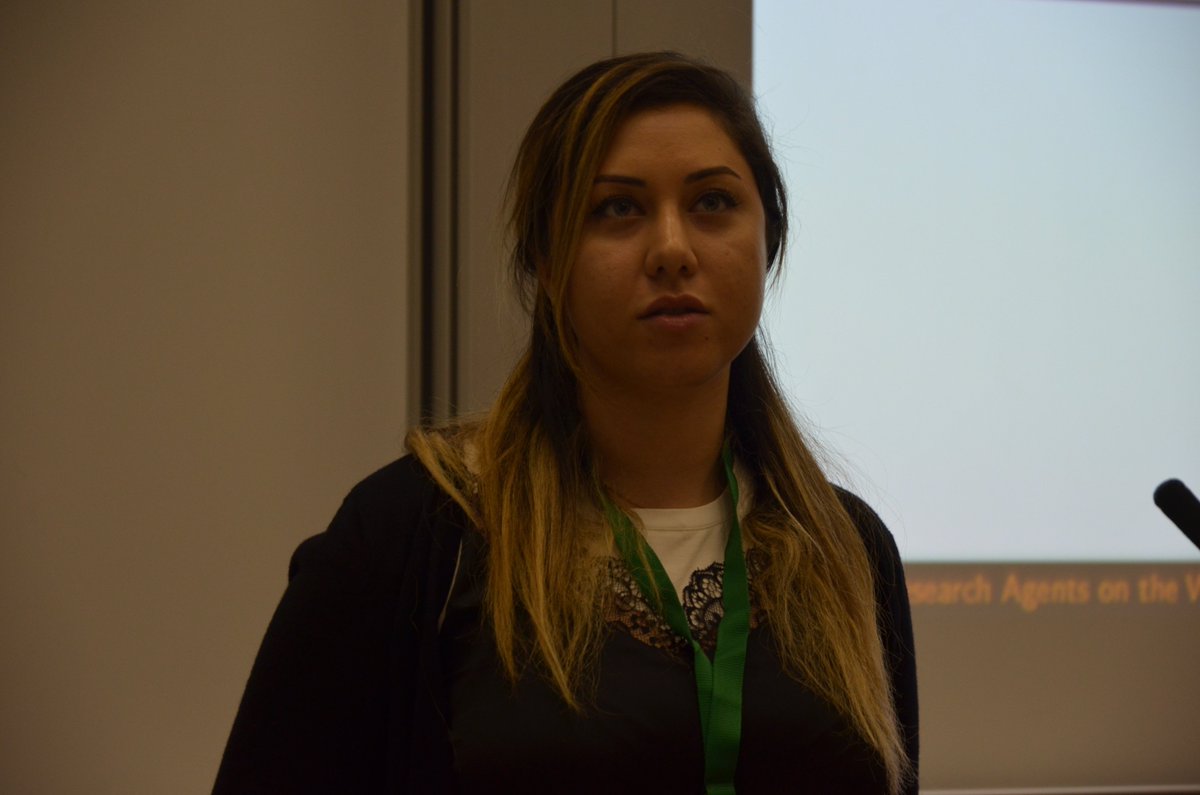 LDKconference's tweet photo. "Personal Research Agents on the Web of Linked Open Data" presented by Bahar Sateli, #ldk2017galway @BaharSateli #LOD https://t.co/e7llFVDE03
