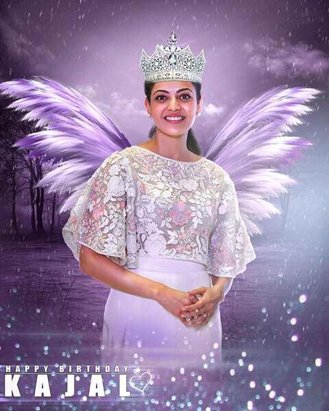  happy birthday to my blood kajal agarwal
U r one part of my life 
Love u 