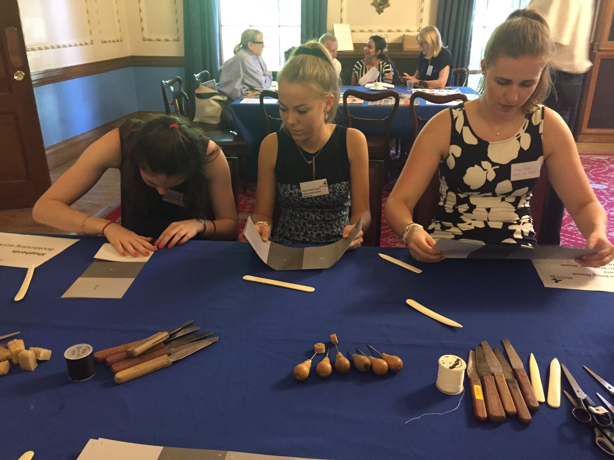 #shinesma17 bookbinding workshop