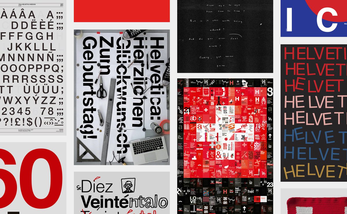 grapheine's tweet photo. Happy Helvetica to you !
Une série d'affiches d'anniversaire pour les 60 ans de l'Helvetica.
https://t.co/CHoi8F3fBn #poster #60helvetica https://t.co/GZHMMPFZEs