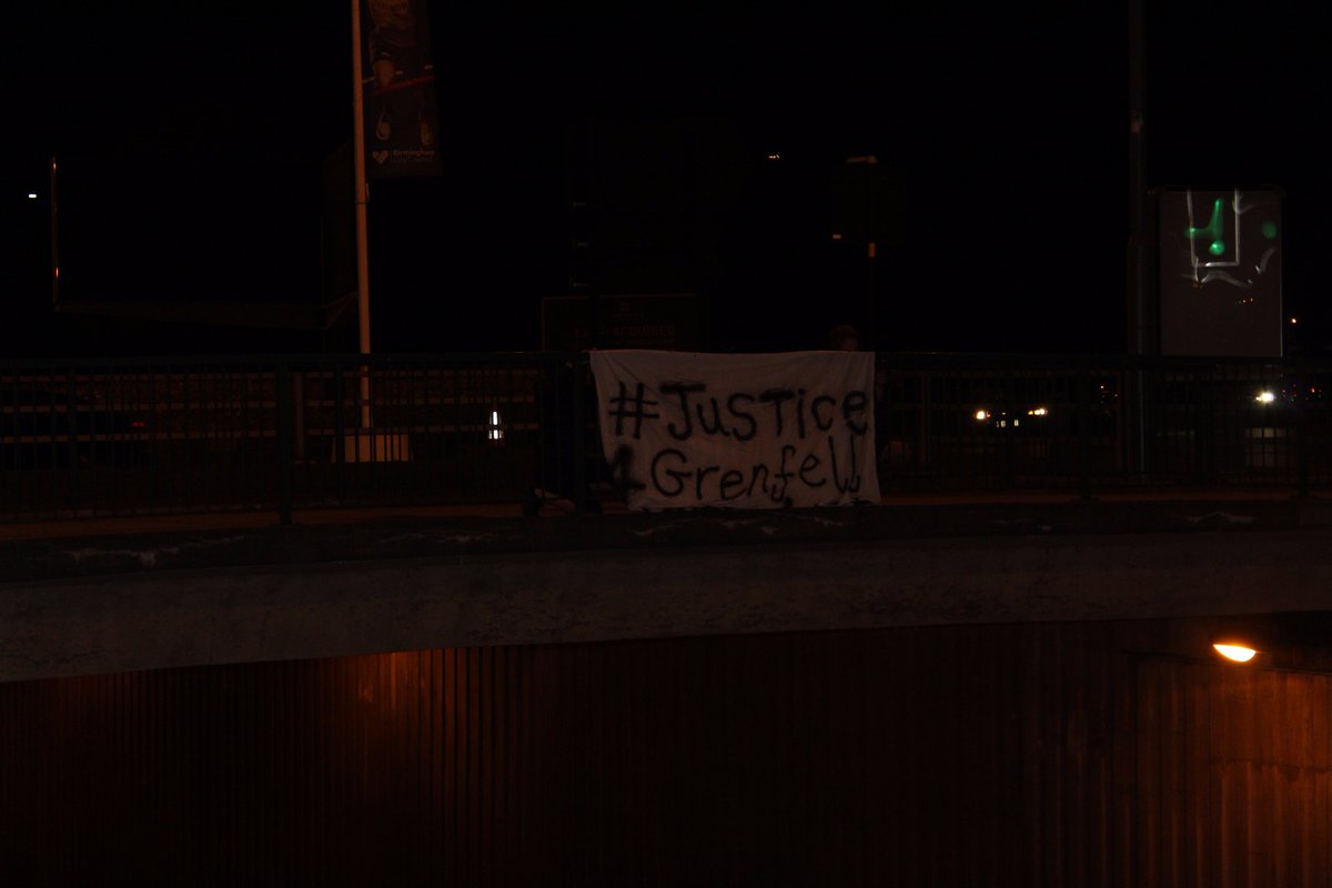 Solidarity with Grenfell , from Brum xx #Justice4Grenfell