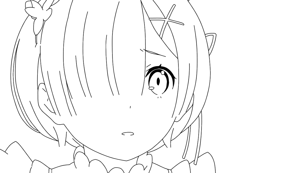 Twitter पर 瑠璃クション Reゼロから始まる異世界生活 塗ってもいいのよ レムりん