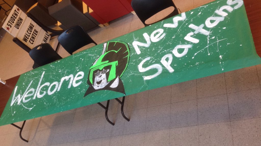 YCPOrientation's tweet image. Gooooood morning!!! Welcome to your Day One, new Spartans! Can't wait to have you back! #YCPOrientation #FromDayOne