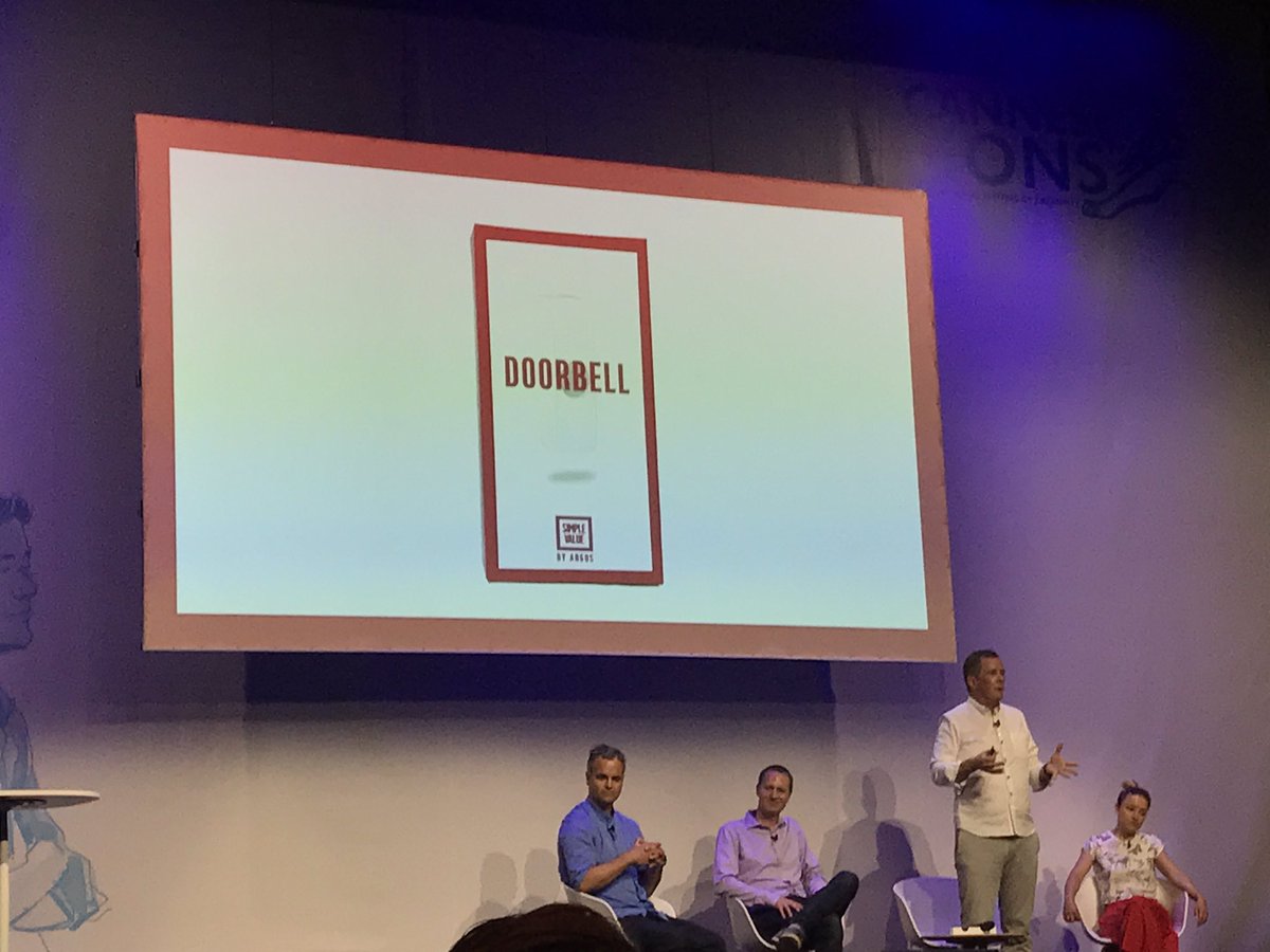 brandunion's tweet photo. "Start with familiarity, tweak with some peculiarity." Mike Reed @reedwords #PeculiarRocks #CannesLions https://t.co/LK9k0REOY3