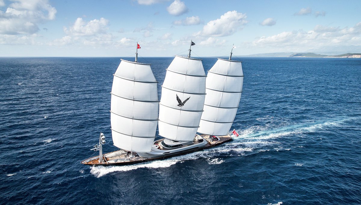 Congratulations to <a href="/MalteseFalconSY/">SY Maltese Falcon</a> on winning Class C in the America’s Cup Superyacht Regatta by almost 20 minutes! yac.ht/MF-AC-SYR