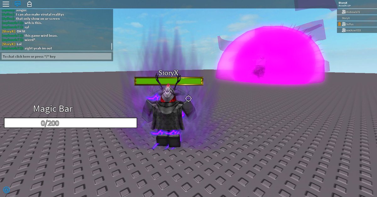 StoryXRBLX's tweet photo. Working on a New Magic Game with Wacky,Sylfus and a few other devs.#RobloxDev https://t.co/FYNK6ZiAkk