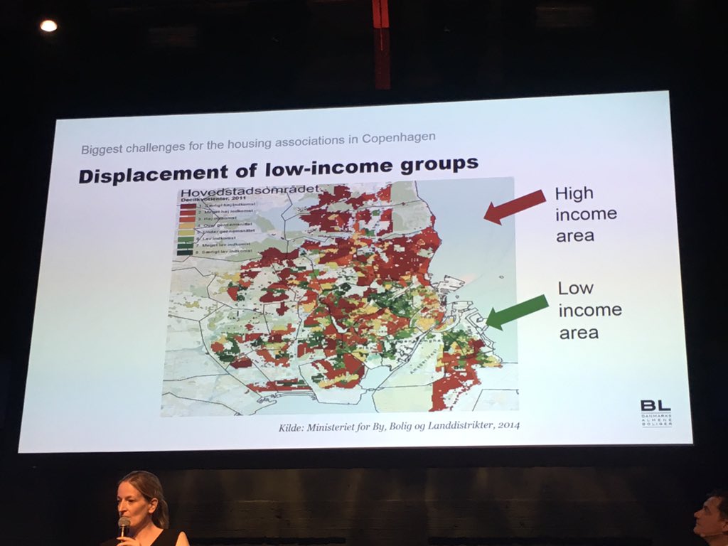 JohnvanNimwegen's tweet photo. Social housing festival: Annesophie (Copenhagen): also warns for ongoing ocial economic segregation. https://t.co/ZccxyAEGXR