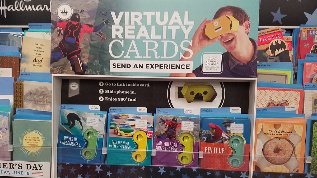CTGSproductions's tweet photo. Did anyone get a #VR #fathersday #card from @Hallmark ? https://t.co/oMHz2BBcuf