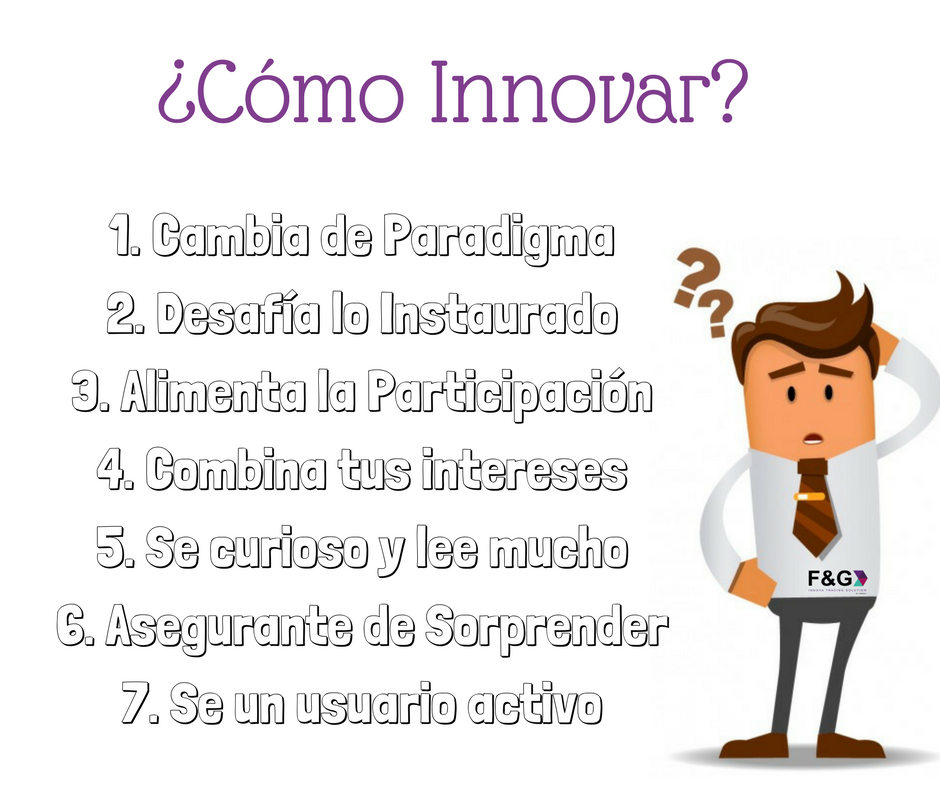 inntradings's tweet photo. ¿Cómo Innovar? ¡Aquí te lo decimos! #TipsInnova https://t.co/eLoOkFp0t8