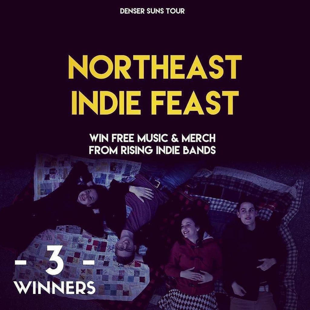 PatchworkFools's tweet photo. Northeast Indiefeast launches tomorrow! #patchworkfools #densersuns #indiefeast #indiemusic https://t.co/HXwFHUzX2D https://t.co/w6QdEqE55P