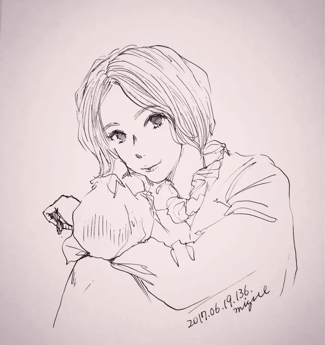 今日の5分スケッチ
Today's 5 minutes sketch

2017年-136枚目

#5分スケッチ
#5minutessketch 