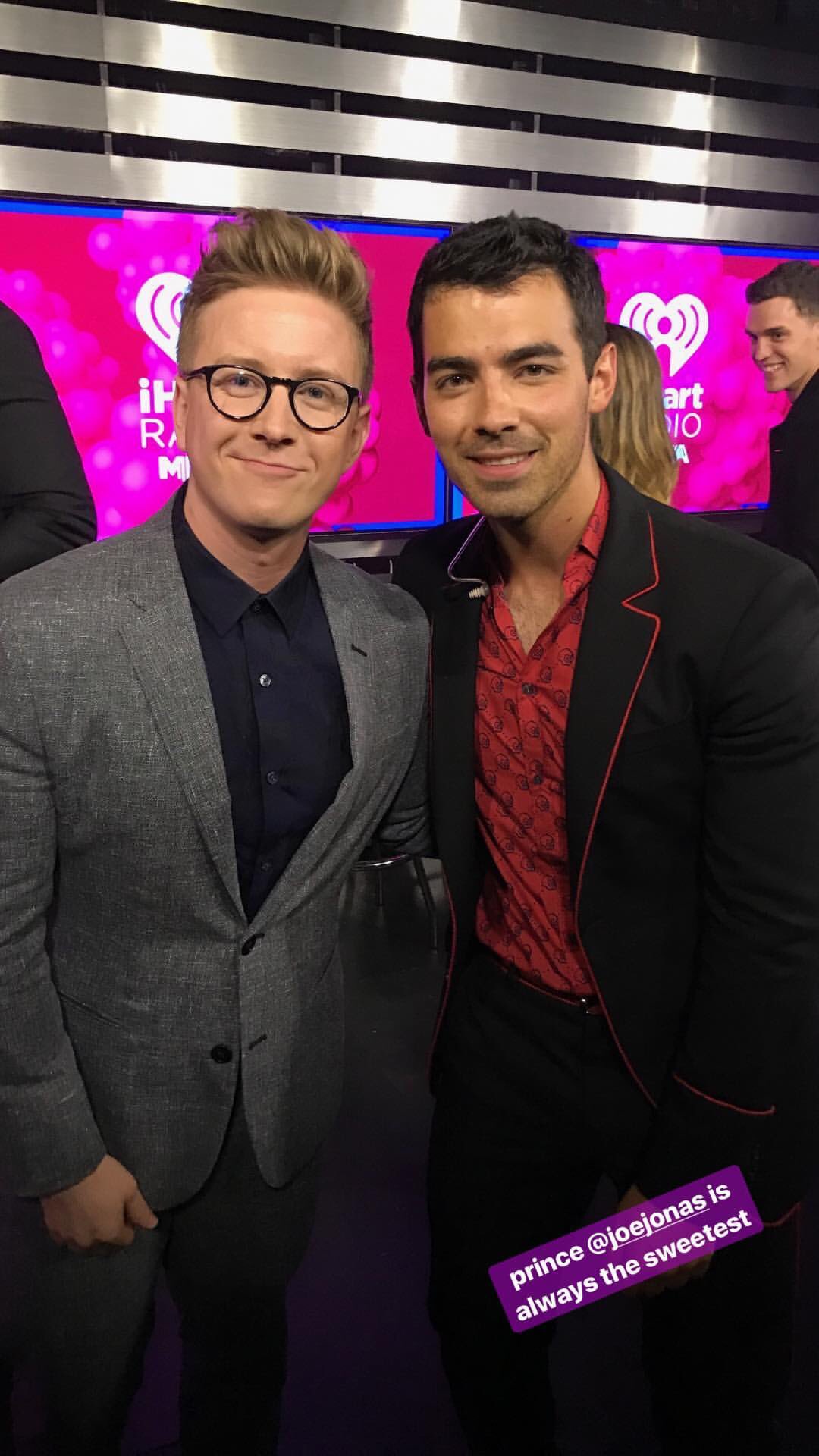 Tyler Oakley Info on X: "Tyler Oakley with Lilly Singh, Joe Jonas and Niall  Horan on his Instagram story https://t.co/YtrqUg5zzZ" / X