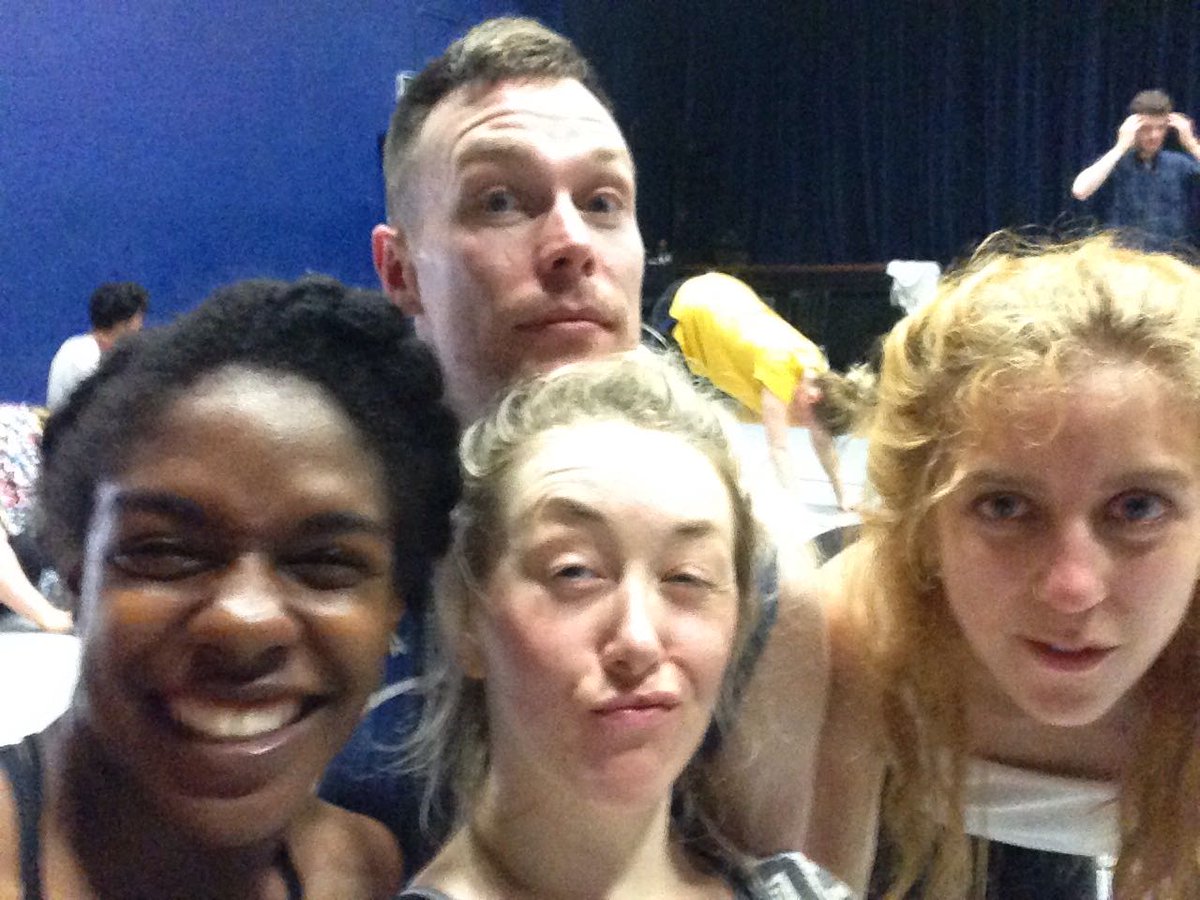 OfftheRailsDanz's tweet photo. Wow! 🤪Sweat City after that amazing class this AM with @james_finnemore @FirkinCrane #Catch8 #OTR #dancer https://t.co/WEo5BXj7wt