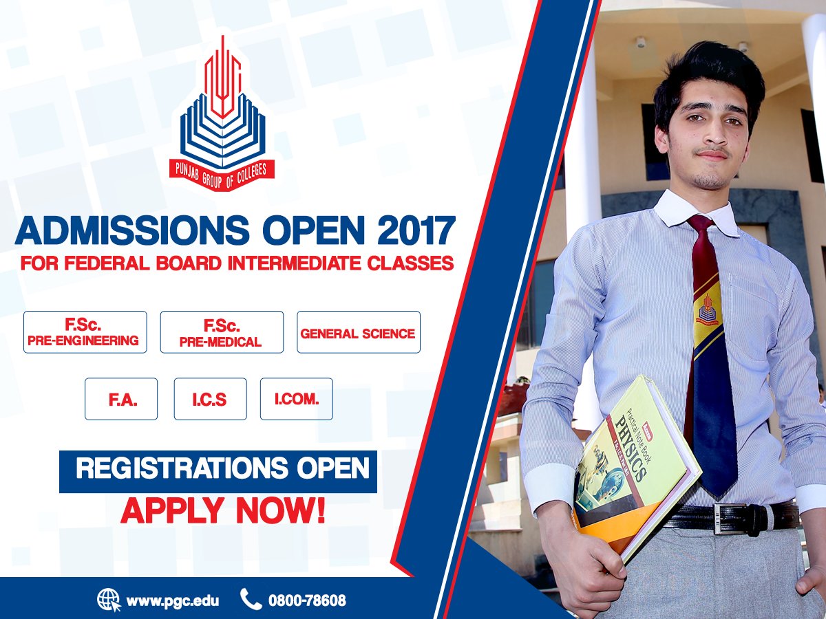 Punjab Colleges On Twitter Admissions Open For Federal Board Students punjab-university-admission-2024-apply-last-date