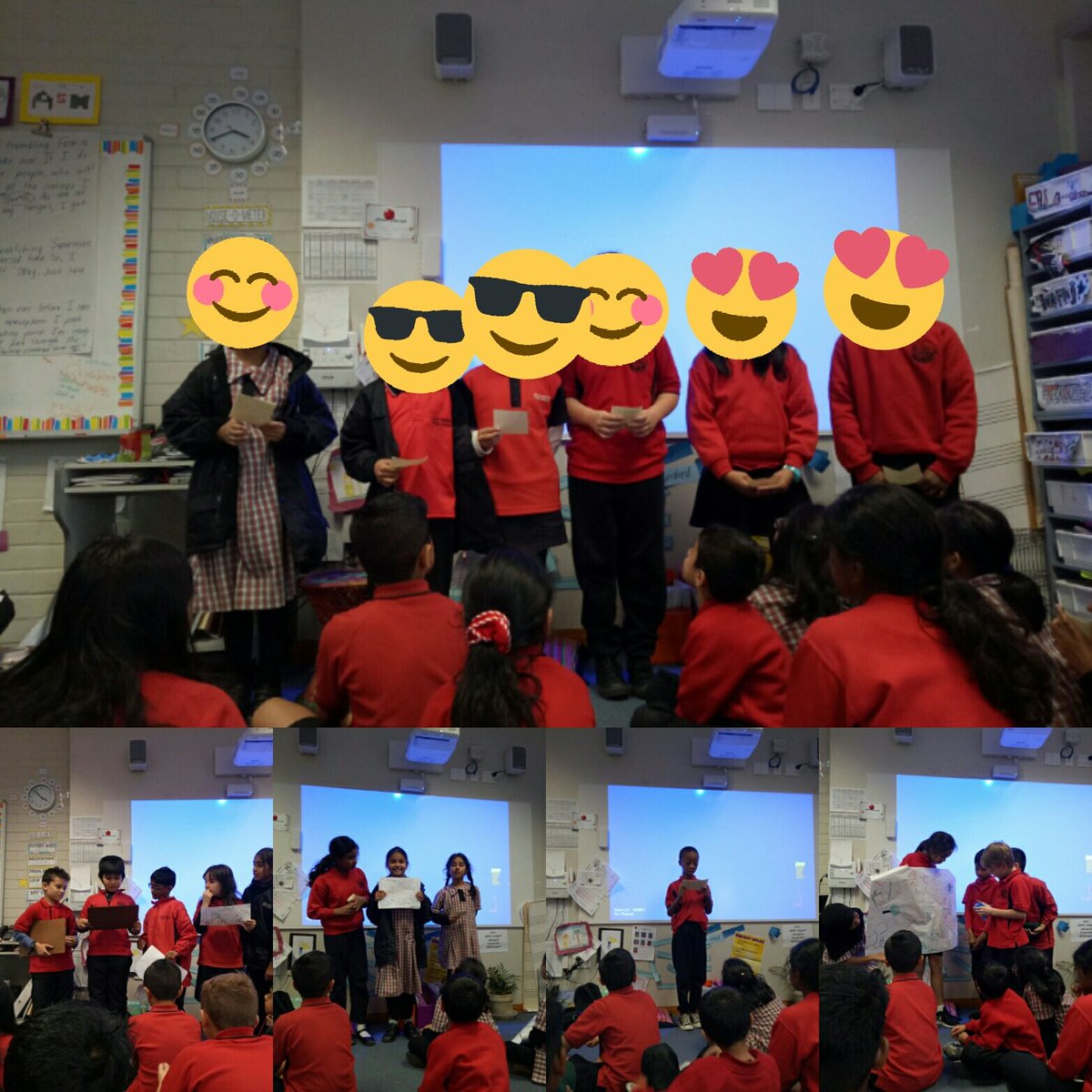 Hayley_SRPS's tweet photo. Future focused learning in 3/4PH. Students following their inquiry thoughts during SOLE #sustainablefuture @bartonmd70 @MarilynFriedri1 https://t.co/ymkzNzNCXr