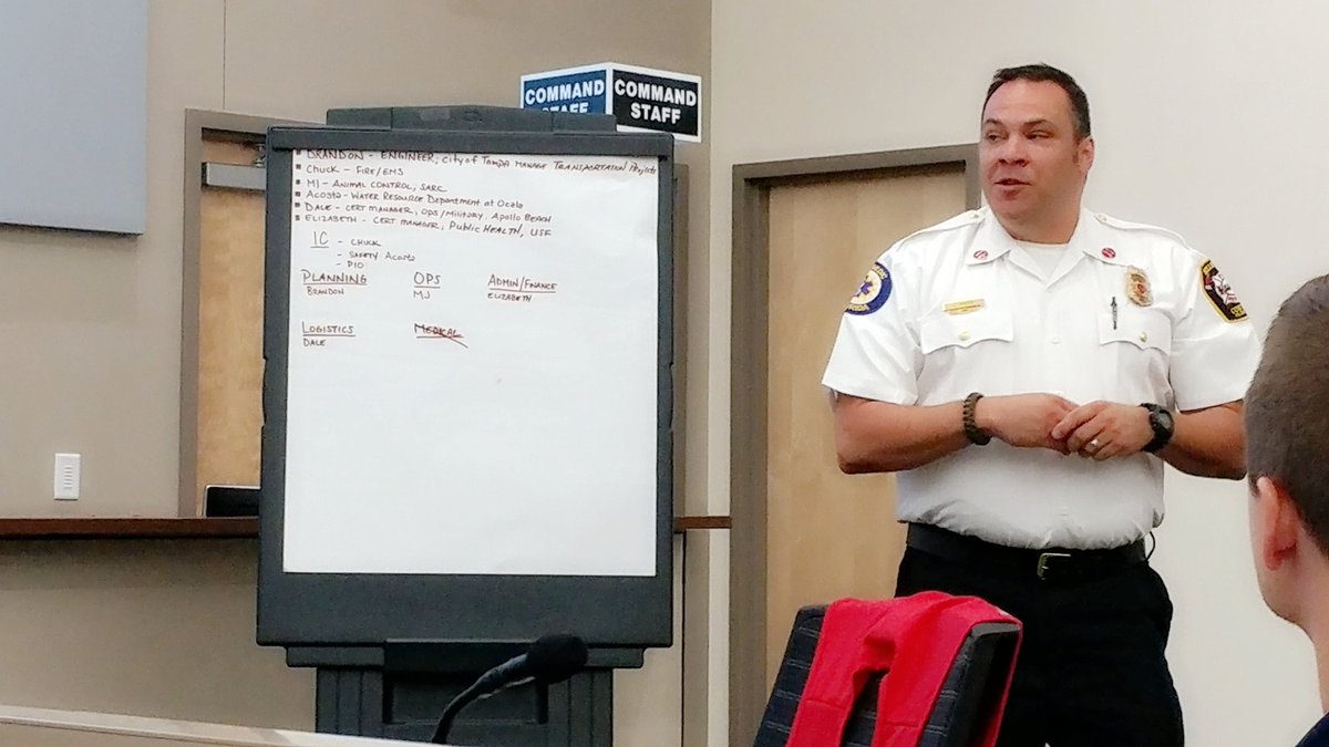 xtremetraveler's tweet image. Finally taking #ICS300 after 5 years of it just not fitting my schedule; Ill be at the #Hillsborough County #EOC the next three days #Tampa