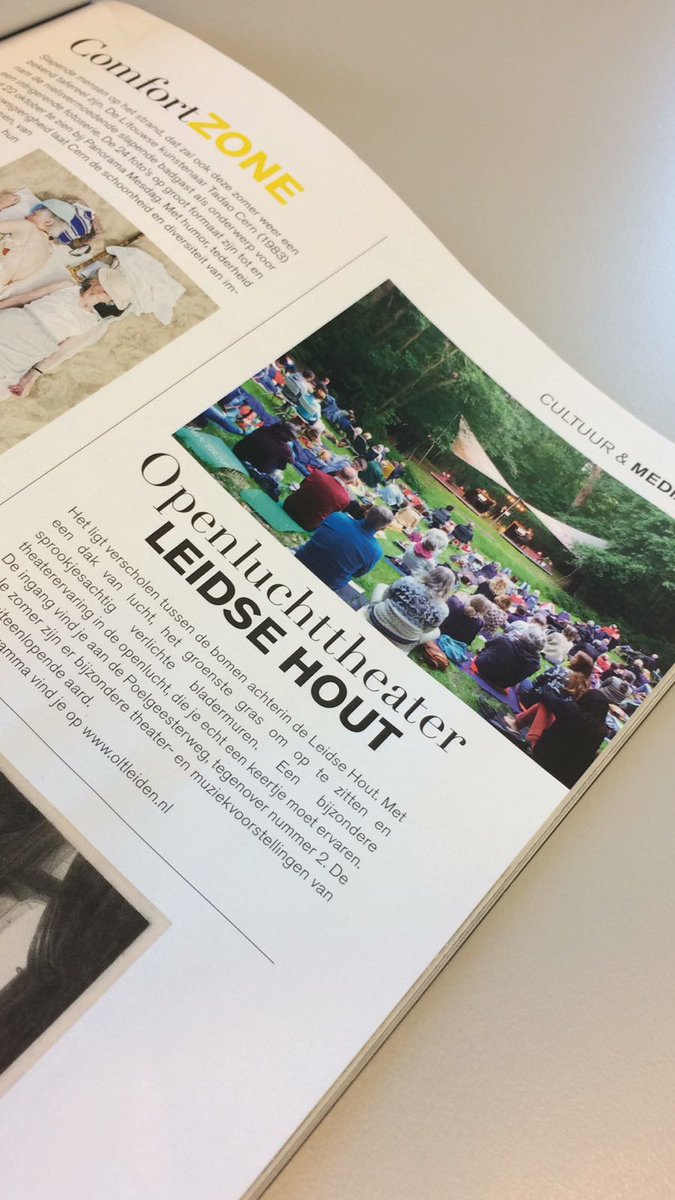 Over Openluchttheater Leidse Hout <a href="/LevenMagazine/">LEVEN! media</a>
