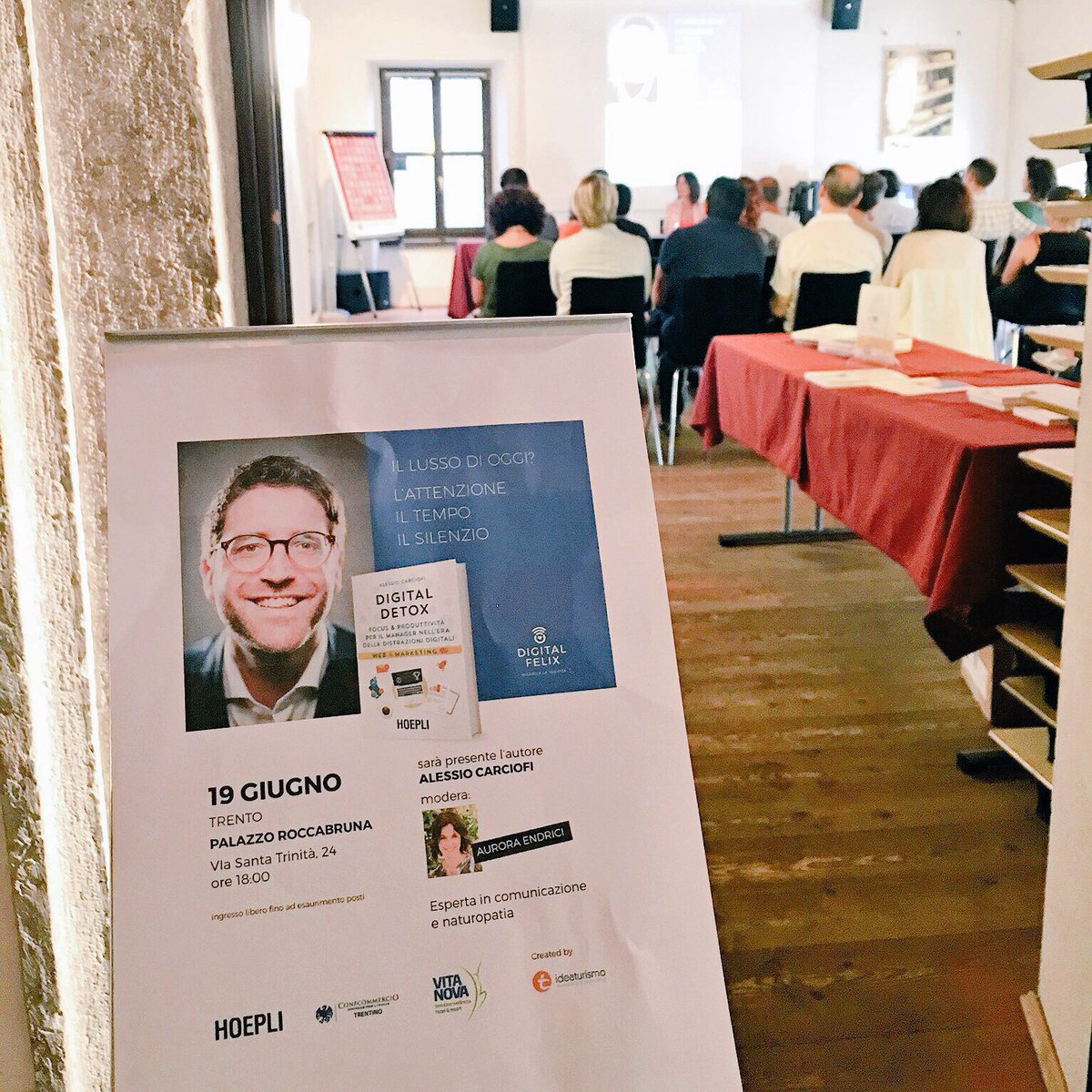 Gestire tempo, focus ed energia queste le chiavi della #rivoluzione #digitalfelix grazie <a href="/AlessioCarciofi/">AlessioCarciofi</a> per la bellissima testimonianza!