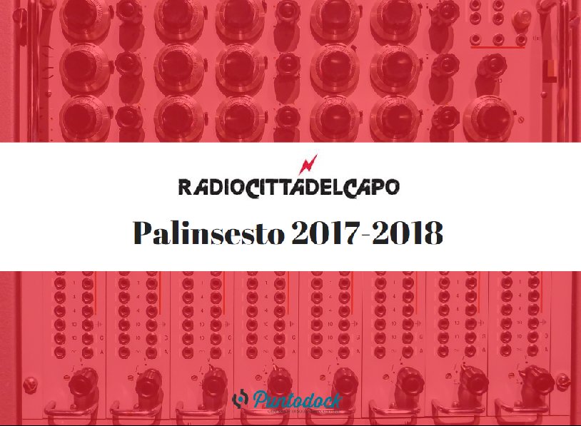FRanghi's tweet photo. Comincia con @PuntoDock il #design collaborativo del palinsesto 2017-2018 di radio @cittadelcapo. E' proprio il caso di dire #staytuned https://t.co/vNu0KuAzqf