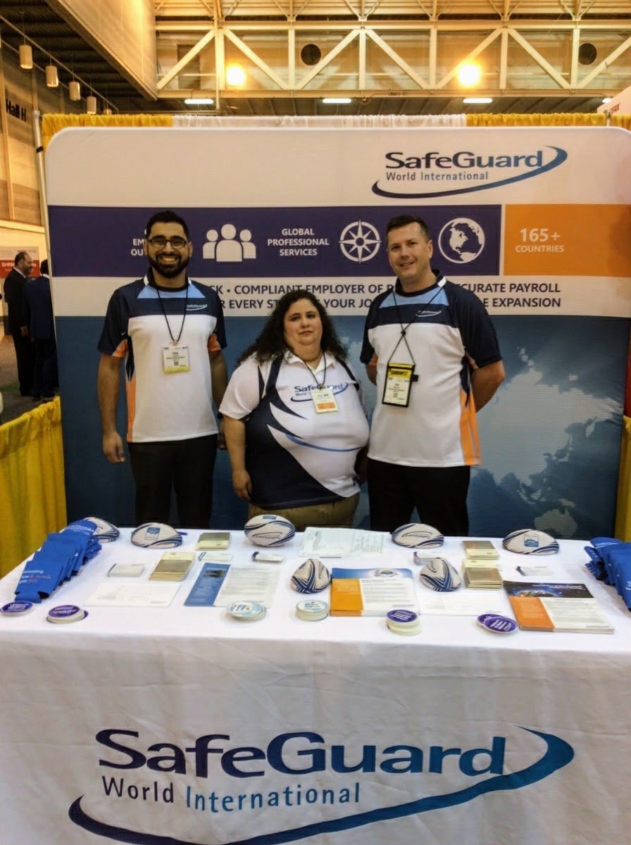 Safeguard_Globl's tweet photo. Having a blast at #SHMR17 #NoLa! Stop by booth 1557 to learn about our #globalpayroll and employer of record solutions! #peo #globalHR #HR https://t.co/LqlT5T56ZX