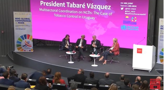 un_ncd's tweet photo. Watch recording of President of #Uruguay and @DrTedros: ⬆️priority multisectoral coordination #NCDs, #UHC and #SDGs https://t.co/LaAddG43O5 https://t.co/oNbO2e2s5d