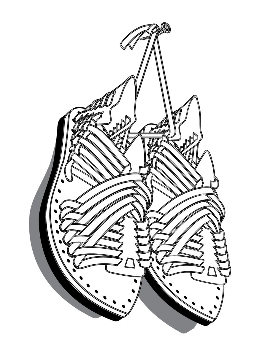 huaraches drawing
