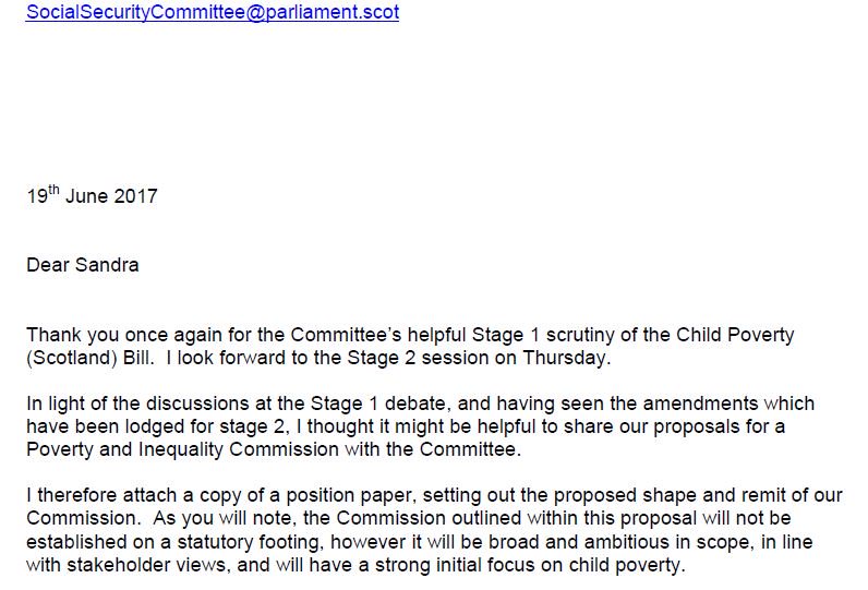 .@AConstanceSNP advises Cttee of proposals for new Poverty and Inequality Commission. Read details here: ow.ly/ePOh30cIugV