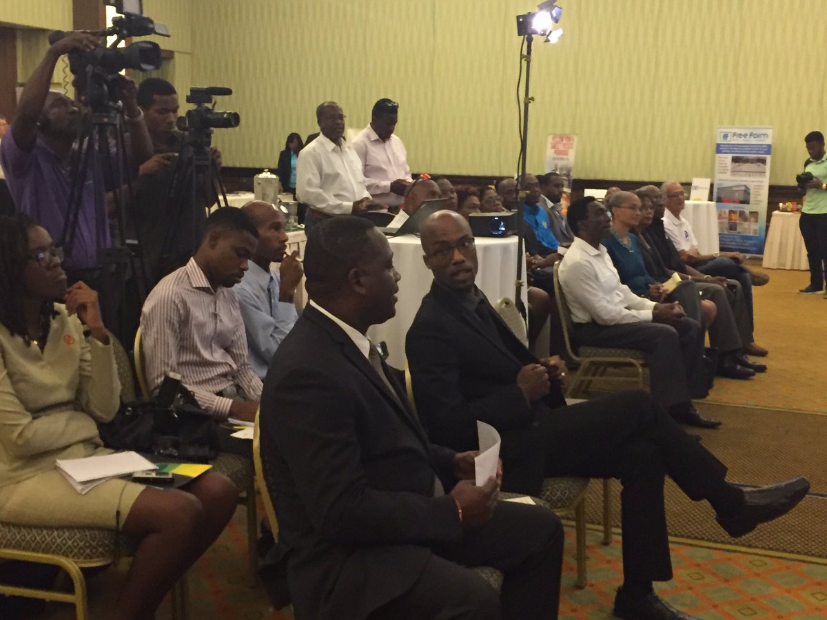Jamprocorp's tweet photo. HAPPENING NOW: #CMM2017 Launch in Barbados @BarbadosChamber https://t.co/jGkowzXW80