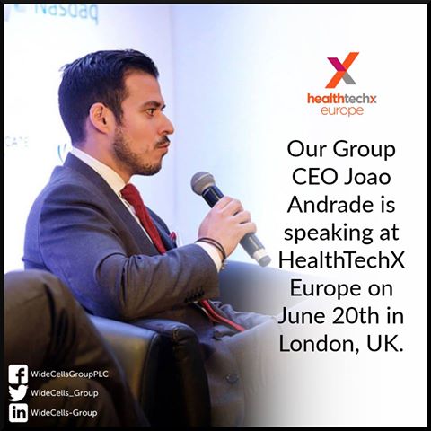 WideCells_Group's tweet photo. We're looking forward to seeing our Group CEO Joao Andrade speak at HealthTechX Europe in London, UK, tomorrow.
#Healthtechxeurope #HTX17 https://t.co/Is7PgtdF6Z