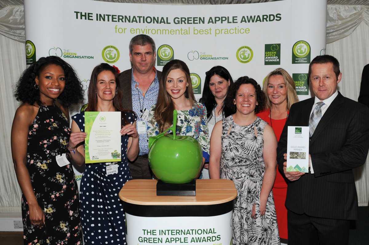 STUK_ltd's tweet photo. S&amp;T UK, proud winners of a Gold Green Apple Award for our Hotel Russell project. https://t.co/ttCOaYLfJI