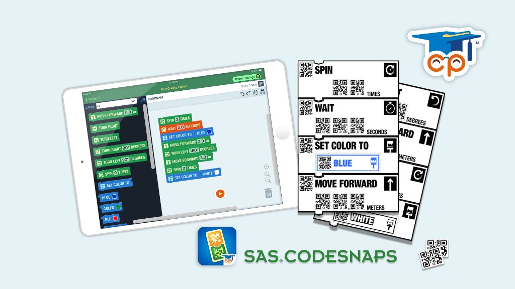 SASeducator's tweet image. Looking for #coding instruction that integrate real-world occupations &amp;amp; STEM career awareness? 2.sas.com/60138mhnW #ISTE17 #CS4all